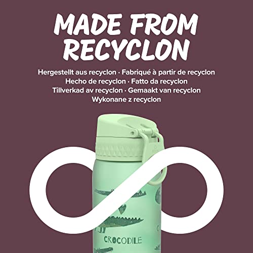 Ion8 Waterdicht kinderpompoen, BPA zonder BPA, 350 ml, krokodillen - Image 6