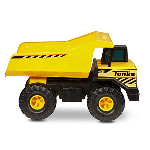 Tonka Classic Steel Mighty Dump Truck Vehicle, Single, Standard Packaging #TOP5