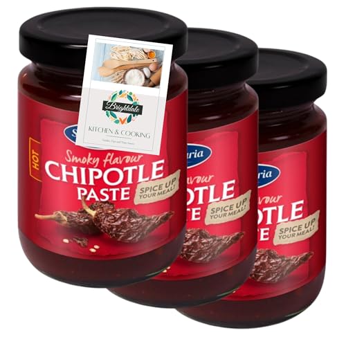 Chipotle Bundle with Santa Maria Chipotle Paste 100g 3 Pack + Brightdale Kitchen Booklet