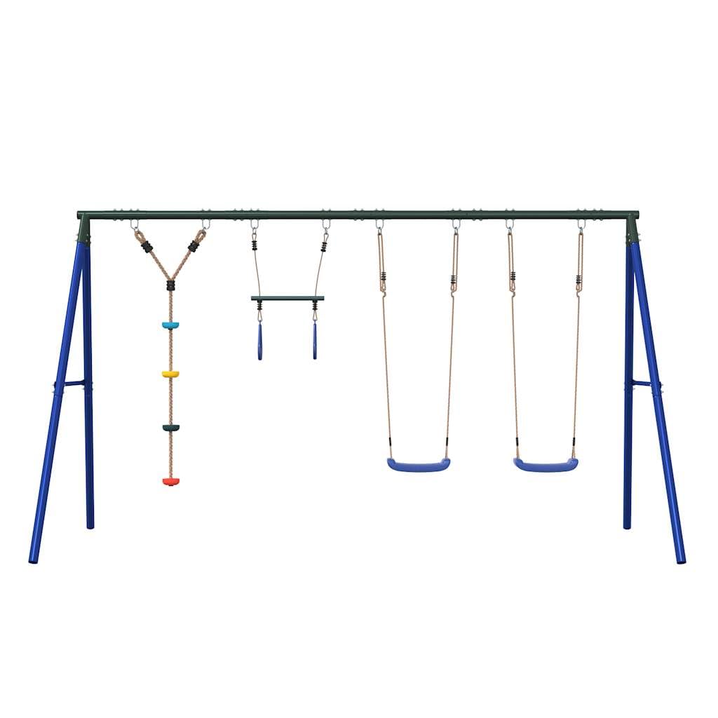 Mangloder - Set di altalena con struttura da arrampicata, per bambini dai 3 anni in su, stabile, versatile, per esterni