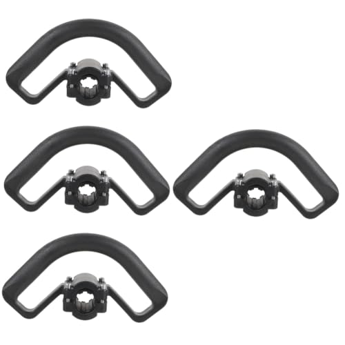 BESPORTBLE 4 Piezas Mango de cortacésped cortacesped podadora Mango cortadora césped Lawn Mower Cable del Acelerador escardador Parte del cortacésped Mango para cortacésped el plastico Black