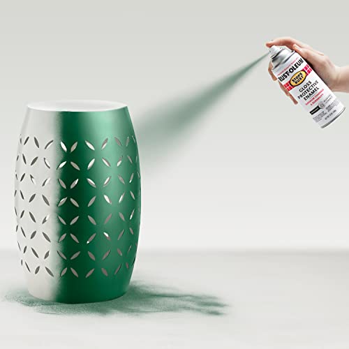 Image of Rust-Oleum 7738830 Stops Rust Spray Paint, 12 oz, Gloss Hunter Green