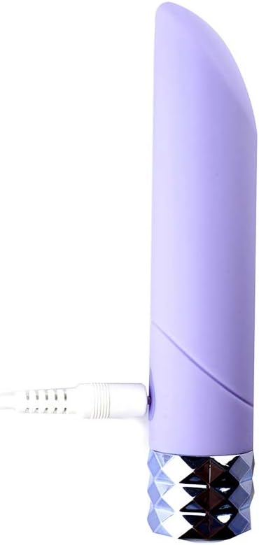 Maia Toys Angel Crystal Gem Supercharged Bullet Vibrator, Purple