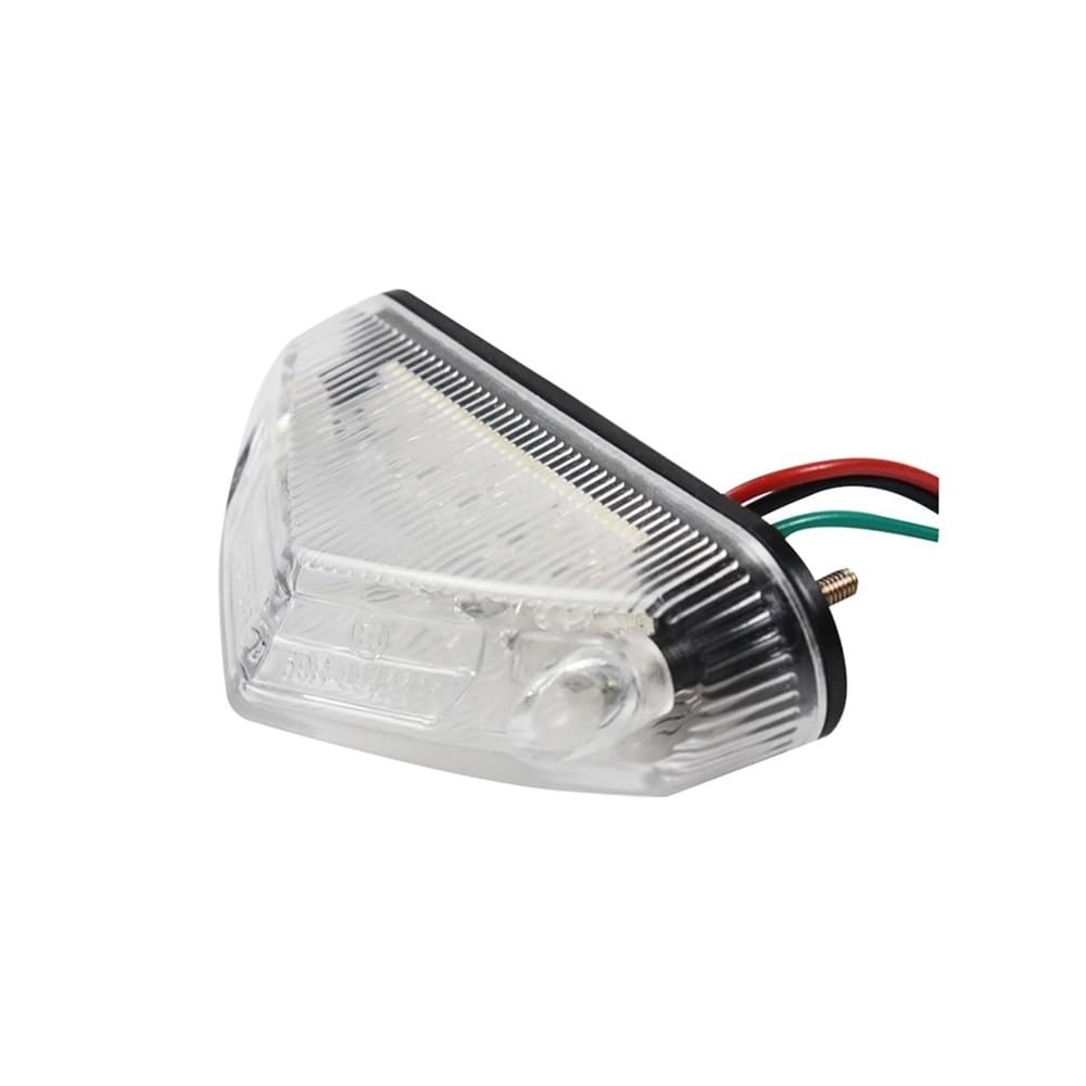 Fanale Posteriore Moto A LED Universale 12V | Luce Stop E Indicatori Di Direzione Sequenziali, Impermeabile