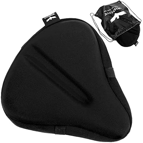 wizMove Großer SattelBezug Fahrrad | Premium Gel Fahrradsattel Überzug Cover