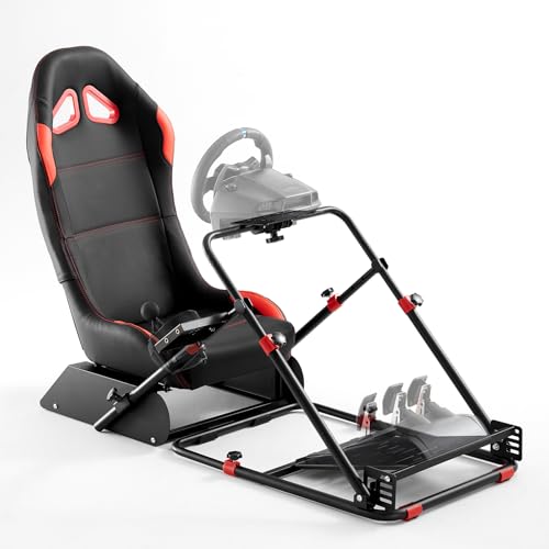 RACGTING Racing Simulator Cockpit for G29/G920/G923,Racing Cockpit for T128/T248/T248X/T300RS GT/T30