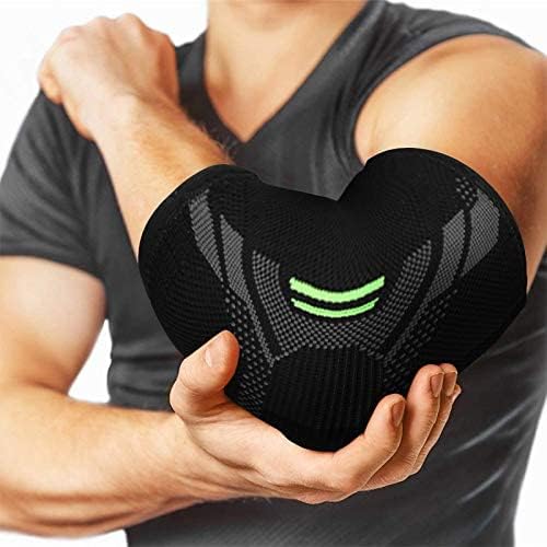 GymWar Elbow Support For Gym 1pc Elbow Band For Pain Relief Tennis Elbow Band For Men & Women Tennis Elbow Support For Badminton Cricket & Sports (Black) (M) (B0CYX5HW4Y) Amazon Price History, Amazon Price Tracker