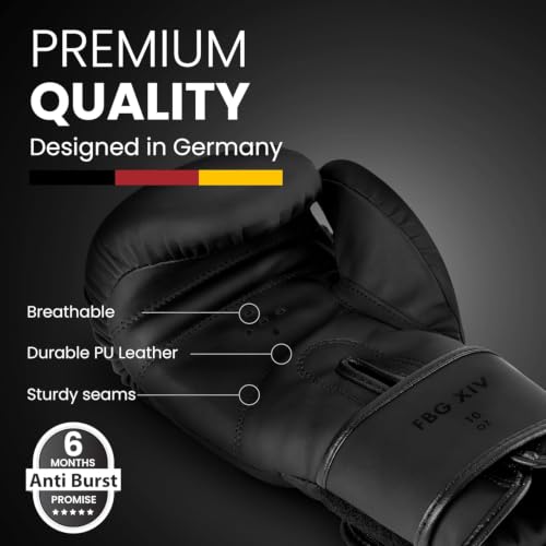 Image of FIGHTR Boxing Gloves - Pro Training Sparring Gloves | Maximum Protection & Stability for Boxing, MMA, Muay Thai, Kickboxing & Punching Bag Men Women Focus Mitts 8 10 12 14 16oz
