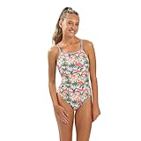 Dolfin Uglies Womens One Piece Swimsuit - Athletic Practice Suit for Training, Sports, Fitness (Aloha, 34)
