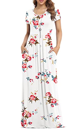 Image of VIISHOW Women's Long Sleeve Loose Plain Maxi Dresses Casual Long Dresses with Pockets