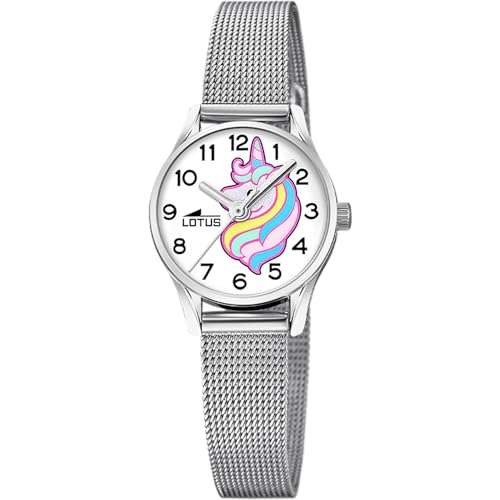 Montre fille résistante aux rayures Lotus enfant acier anti-choc mécanisme quartz