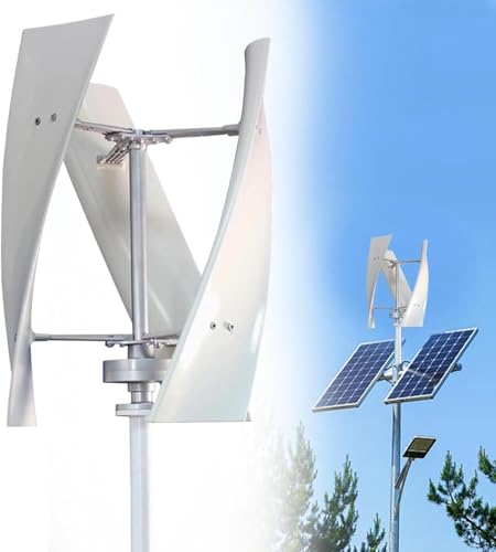 Kit generatore Eolico con regolatore di Carica, generatore di Turbine Verticali, apparecchiature elettriche per energia, generatore Eolico da 18000 W, Kit generatore Eolico Verticale portati