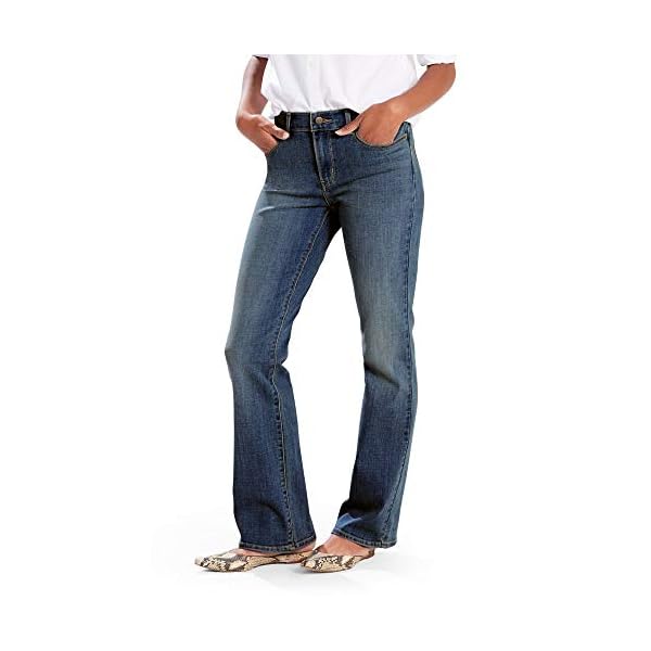 Levis-Womens-Classic-Bootcut-Jeans Levi's Women's Classic Bootcut Jeans, Hits of Embroidery, 28 (US 6) M