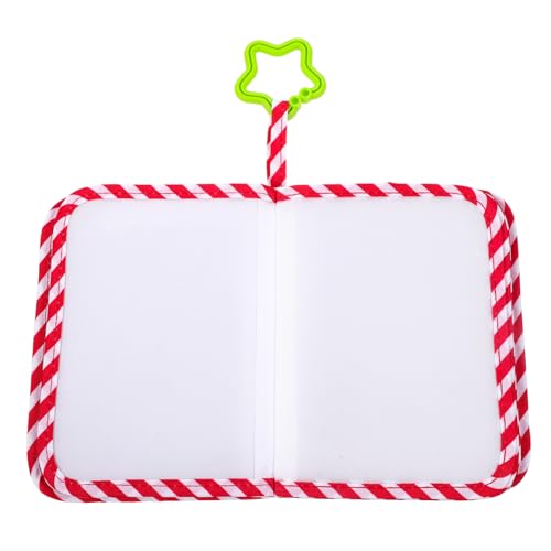 Hohopeti Photo Album for Boys Cute Cartoon Design Durable Soft Cloth Milestone Keepsake for Newborns Present for Birthdays Special Memories