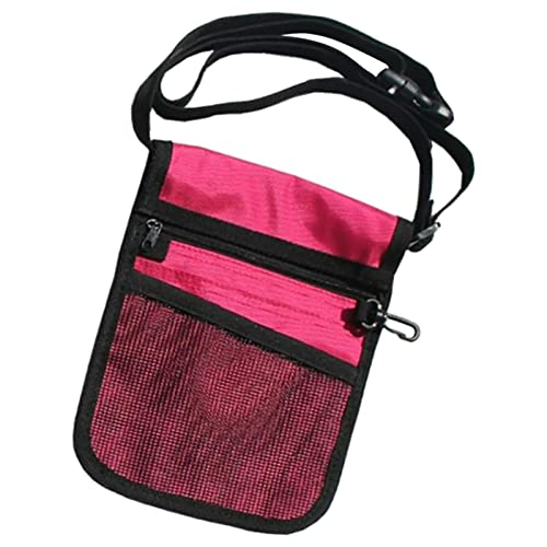 Poche secours infirmière étanche en PVC rouge pour éviter la perte d'outils médicaux