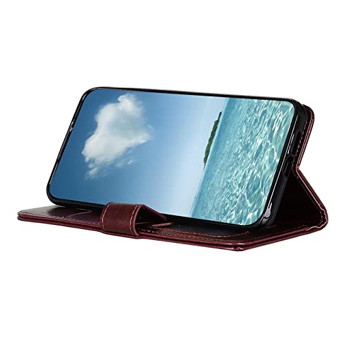 Coque Honor X8b antichoc texture Crazy Horse marron anti-rayures durable