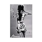 OffsuM Amy Winehouse Leinwand-Poster, Motiv: rauchende 