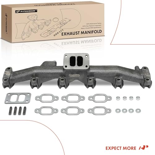 A-Premium Exhaust Manifold Kit W/Gasket, Bolts, Nuts & Washers [5.9L] Compatible with Dodge Ram 2500/Ram 3500 1994-1998, D250/D350/W250/W350 1989-1993 by A-premium - Image 9