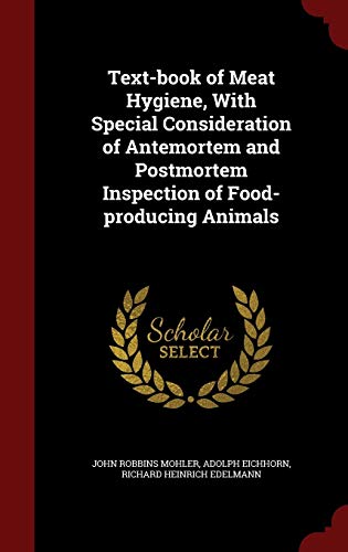 Text-book of Meat Hygiene, With Special Conside... 1296554066 Book Cover