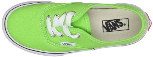 Image of Vans Boy's Fashion Sports Canvas Trainer, Jasmine Green True White, 5.5 us