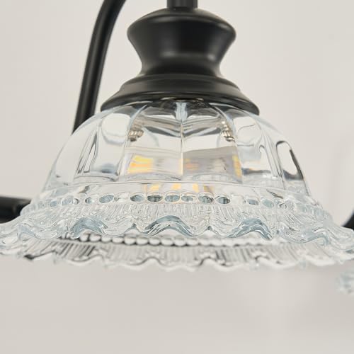 Image of XIEDUN Bathroom Vanity Light Black 8 Light
