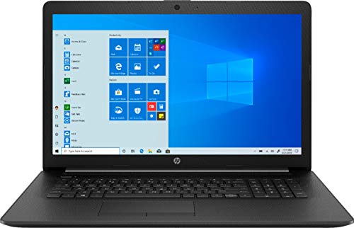 2020 HP 17.3 HD+ Premium Laptop PC | 10th Gen Intel Quad Core i5-1035G1 Upto 3.6GHz | 8GB RAM | 256GB SSD | DVD-RW | Card Reader | HDMI | WiFi | Windows 10 Home | Jet Black
