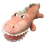 [Cadeau surprises] : offrez-vous un joli cadeau. Notre oreiller en peluche crocodile présente un design 3D et mignon. Tous les cadeaux et surprises viennent de ceux qui vous aiment et prennent soin de vous.