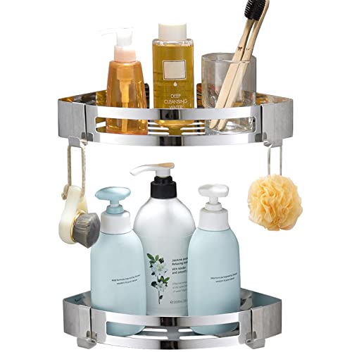 MeeQee 2 mensole da doccia senza fori - 304 in