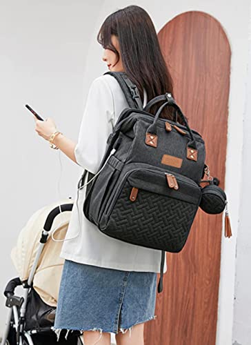 Bolsa mochila Maternity Land DREAM Preta USB Original