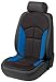 Produktbild Walser Autositzauflage Novara Universelle Sitzauflage und Schutzunterlage in Schwarz Blau Sitzschoner für Pkw und LKW 13445