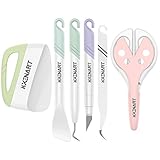 [Vinyl-Unkrautbekämpfungswerkzeug] --- Das Xinart-Vinyl-Unkrautbekämpfungswerkzeug enthält 1 Stück Haken-Unkrautvernichter, 1 Stück Hakenpinzette, 1 Stück Schere, 1 Stück Spatel, 1 Stück Schaber und 1 Stück Messer. Machen Sie Unkraut-Vinyl oder Eisen zum Teil des Spaßes beim Erstellen mit Unkraut-Werkzeugen, die es schnell und einfach machen.