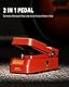 Donner Gitarre Wah Pedal, 2 in 1 Wah Volume Pedal, Mini-Vintage-Elektrogitarren-Effektpedal mit aktivem Wah-Wah-Lautstärkeregler, Leichtes Gitarrenpedal