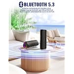 Bluetooth Lautsprecher 30W Tragbarer Musikbox Bluetooth 5.3 mit TWS Stereo RGB Lichter 24 Stunden Laufzeit 30 Meter Reichweite Freisprechfunktion IPX5 Wasserdicht – Bild 3