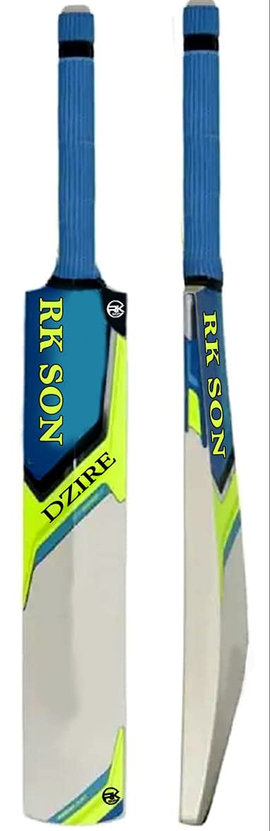 RK SON Wooden Cricket Kit for Tennis Ball Size 7 Combo for Age Group 15+ Years, Wood [Bat_1]