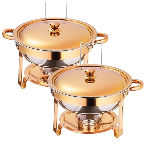 5-Liter-Speisewärmer für Buffets, runde Buffet-Servierplatten...