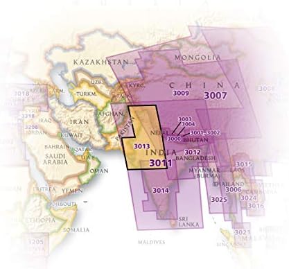 India Northwest: Travel Maps International Adventure Map: 3013 (National Geographic Adventure Map)