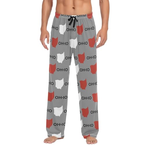 Mens Pajama Pants Lounge Pants Soft Long Sleep Pants Men Pajama Bottoms with Pockets4