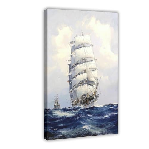 Impression sur toile Argonaut Spurling d'art avec cadre suspendu chic