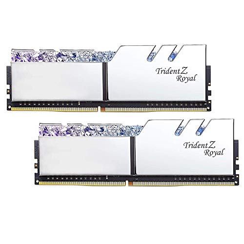 Image of G.SKILL Trident Z Royal 32GB (2 * 16GB) DDR4 3200MHz CL16-18-18-38 1.35V Desktop Memory RAM - F4-3200C16D-32GTRS