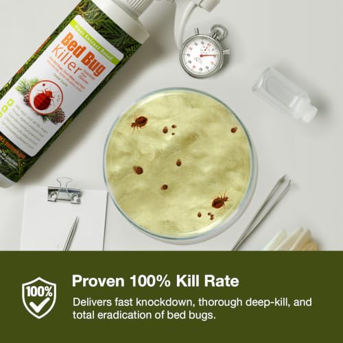 Image of EcoVenger (Formerly EcoRaider) Bed Bug Killer with Remote Sprayer 1Gal - Kills 100% All Stages on Contact- Kills Resistant Bugs- Kills Eggs- 14 Day Residual Protection- Non-toxic- Child & Pet Friendly
