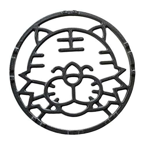 COLLBATH Household Wok Rack Heat Resistant Cast Iron Cooking Pot Stand for Gas Stoves and Stable Support for Stir Fry Pans Non Slip Design for Use