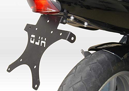 Support de plaque Kawasaki ER-6n anti vibration fixation solide