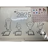 2025年 なめこ 壁掛カレンダー シール付き なめこ栽培キット