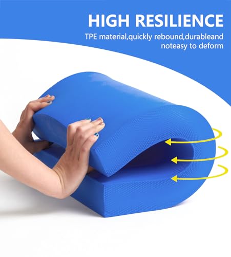 nuveti Large Balance Pad - TPE Non-Slip Mat for Fitness & Balance Exercises,Yoga, Physical Therapy, Knee Cushion Slip Resistant Foam Mat for Yoga & Balance Training, Board Foam for Strength Training, - Thumbnail 5