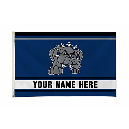 Rico Industries NCAA Southwestern Oklahoma State Bulldogs Personalized - Custom 3' x 5' Banner Flag - Made in The USA - Indoor or Outdoor Décor