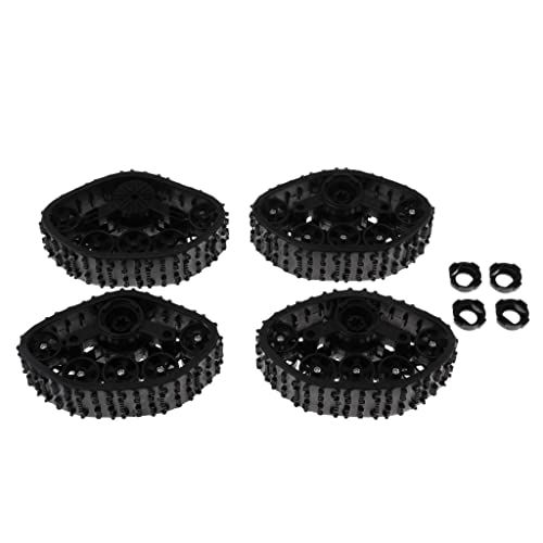 Roues de Voie RC 1/16 pour l'Exploration en Forêt et Randonnée