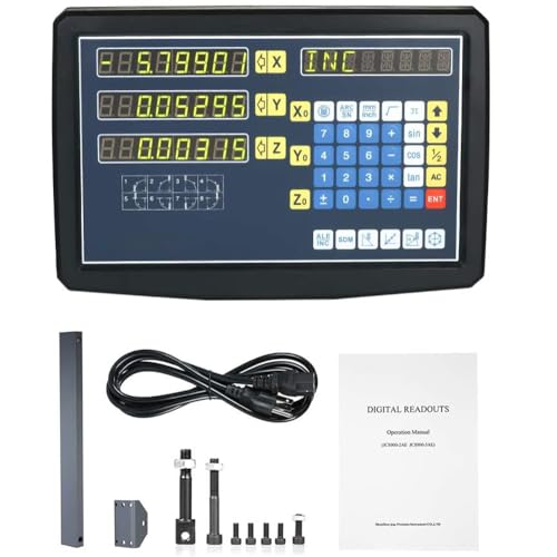 3 Axis Digital Readout & TTL Precision Linear Glass Scale miniatura 7