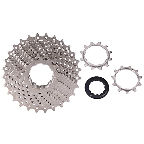 Cassette vélo route 10 vitesses 11-28T en acier chromoly