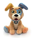 PELUCHE ÉDUCATIVE INTERACTIVE : Choco, le chiot rigolo, parle, chante et enseigne les premières lettres et chiffres. Sa bouche animée et ses oreilles mobiles rendent chaque interaction vivante pour bébé dès 10 mois.