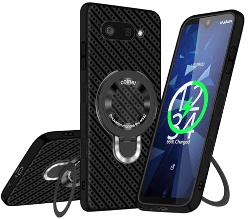 logabio KYOCERA Digno SX4 �P�[�X TPU MagSafe�Ή� �����O�t���I�b�| ���m Digno sx4 �J�o�[ ���@�\�X�^���h �����O �}�O�l�b�g���� �c�����Ή� �B�����[�� �ϏՌ� ���h�~ �y�� �_�� ���^ �g�ѕ֗� �S�ʕی�